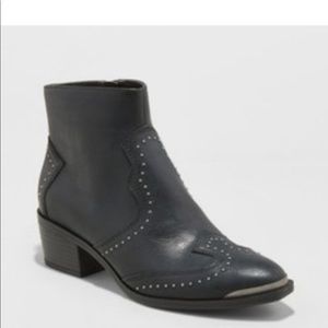 Sarah studded western booties